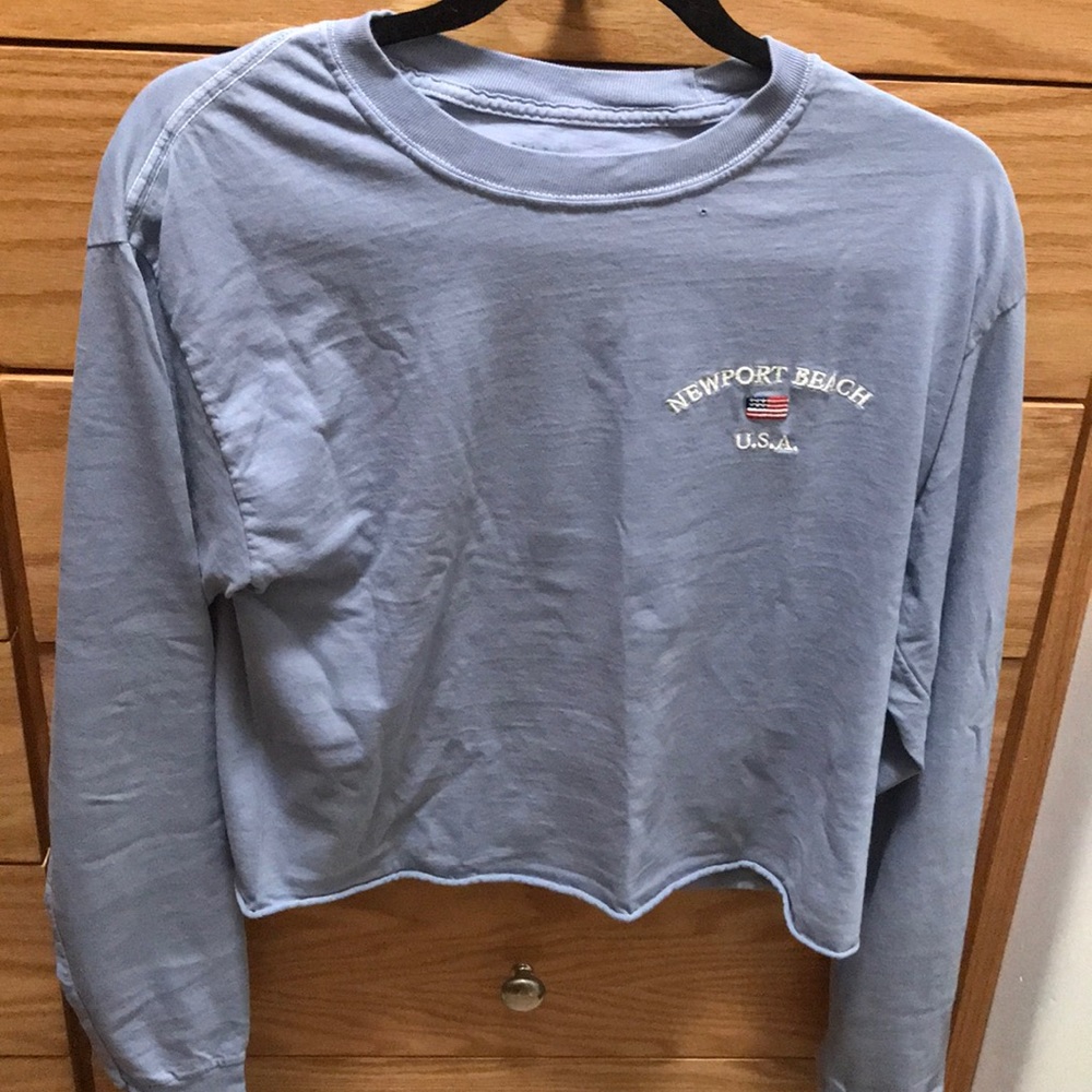 Long sleeve shirt with print